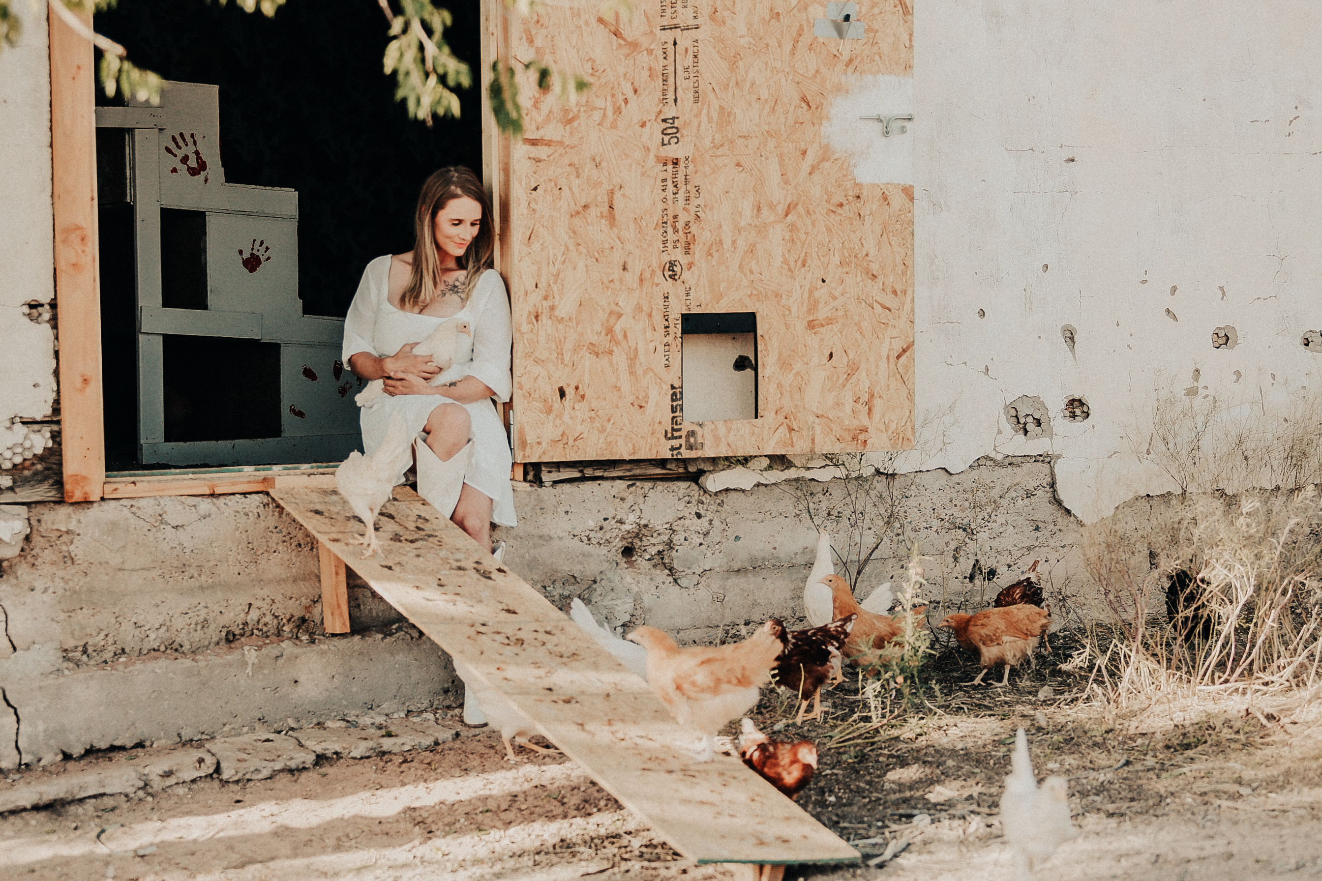 Tori Gass at Lost Sheep Farm